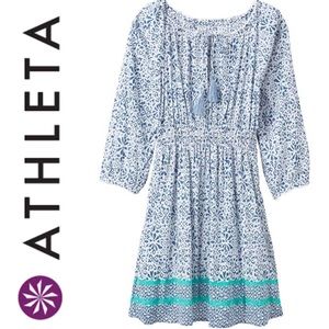 Athleta Swim - EUC Athleta Calico Tunic Cover Up Athleta Swim - EUC Athleta Calico Tunic Cover Up